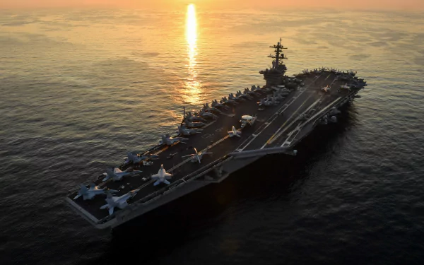 warship aircraft carrier military USS Theodore Roosevelt (CVN-71) HD Desktop Wallpaper | Background Image