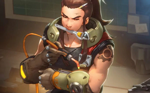 Brigitte (Overwatch) video game Overwatch HD Desktop Wallpaper | Background Image