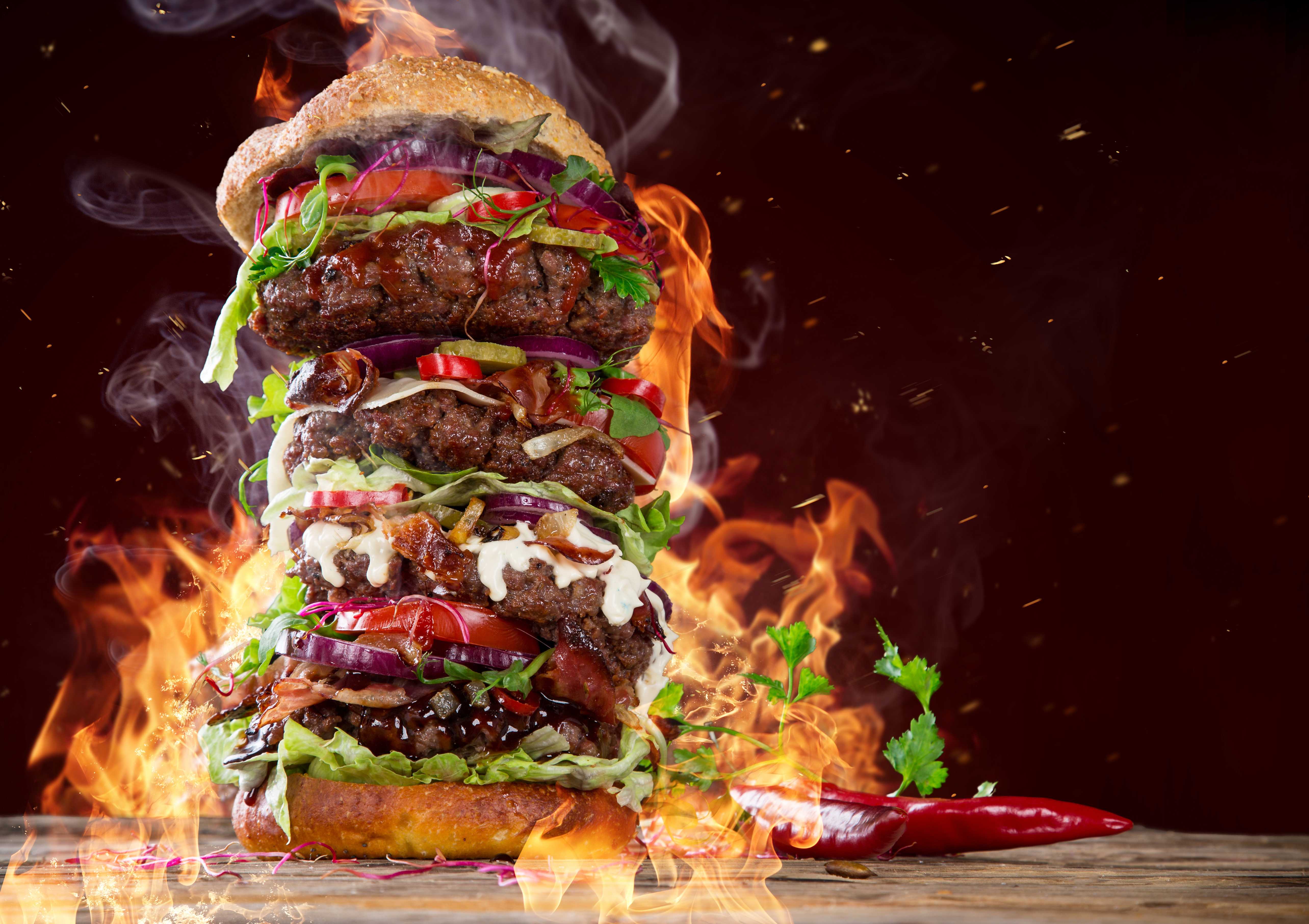 Nourriture Burger Fond d'écran HD | Image