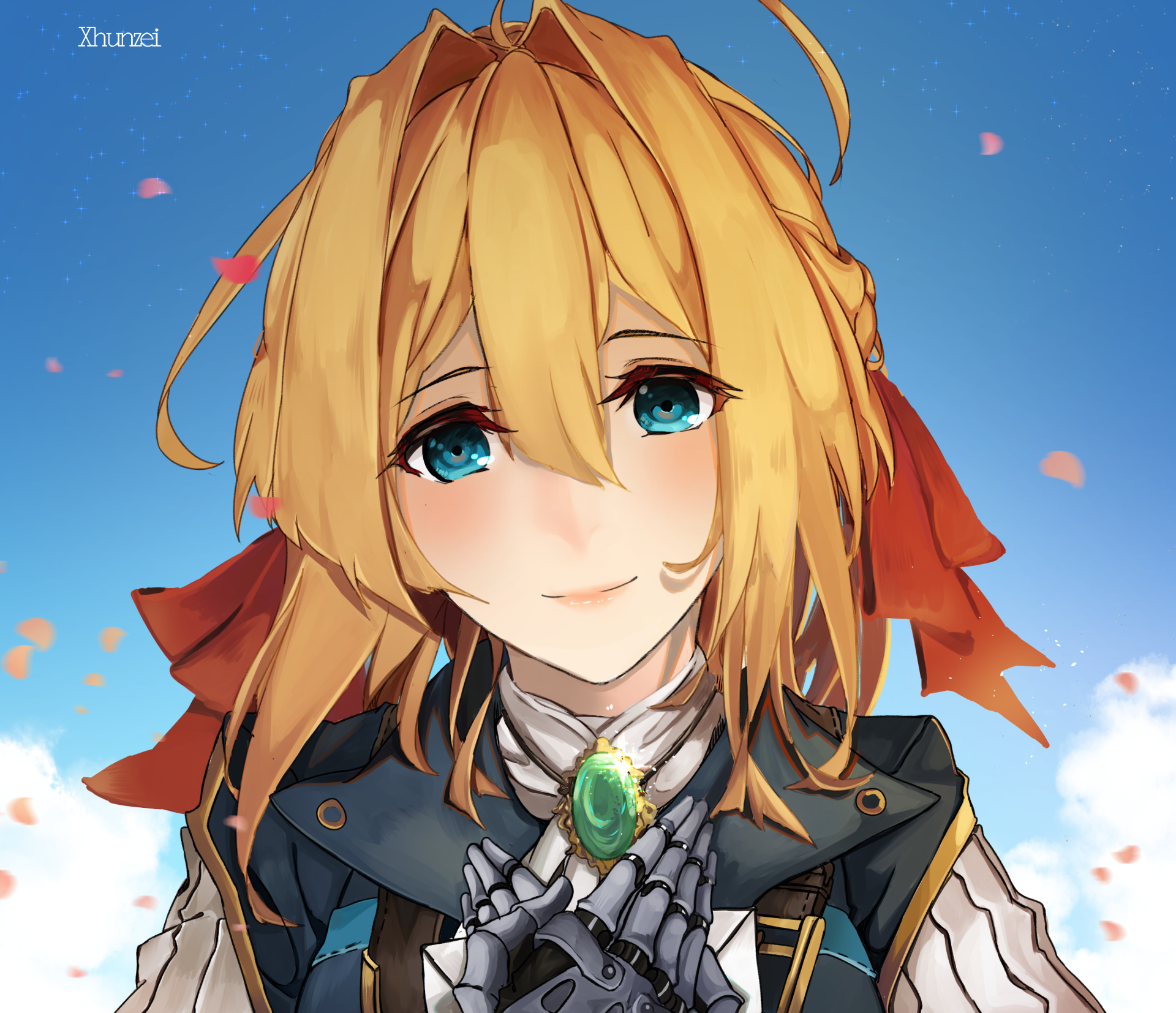 Download Violet Evergarden (Character) Anime Violet Evergarden HD Wallpaper by Xhunzei