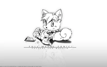 Anime Full Metal Panic! HD Desktop Wallpaper | Background Image