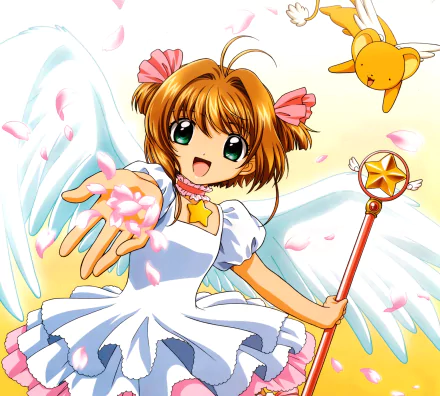 Keroberos (Card Captor Sakura) Sakura Kinomoto Anime Cardcaptor Sakura HD Desktop Wallpaper | Background Image