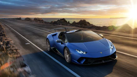 supercar car Lamborghini vehicle Lamborghini Huracan Performante HD Desktop Wallpaper | Background Image