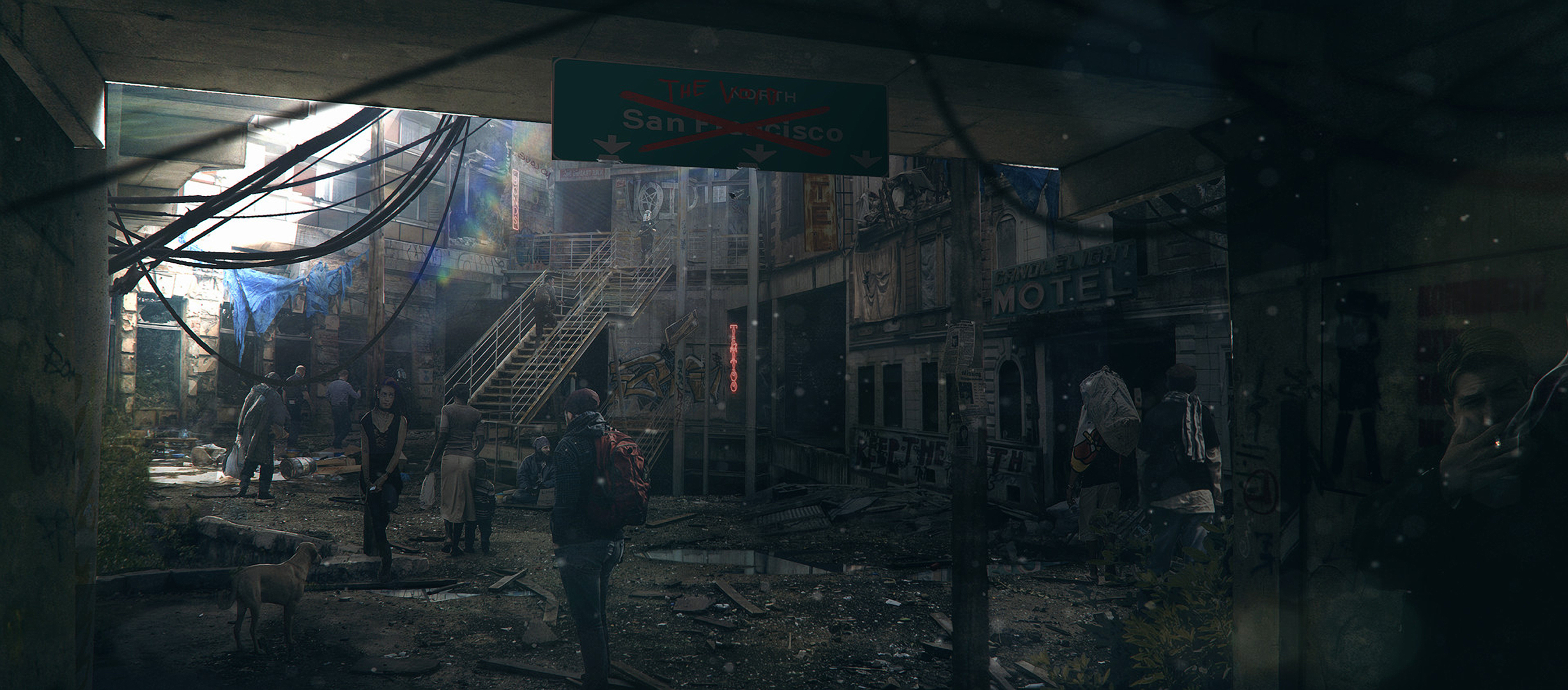 Download Sci Fi Post Apocalyptic HD Wallpaper by Michael Morris