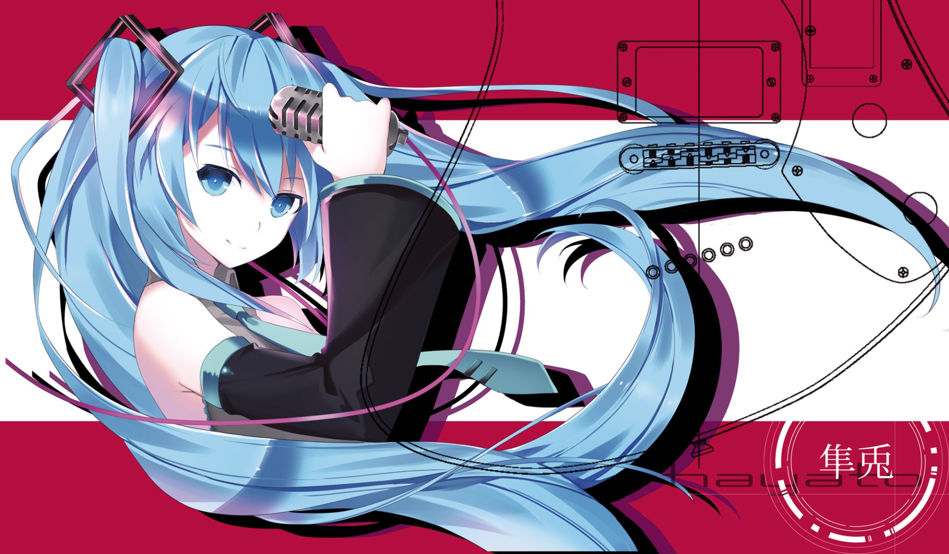 Download Hatsune Miku Anime Vocaloid HD Wallpaper by Yuuki Kira