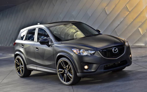 SUV silver car car Mazda vehicle Mazda CX-5 HD Desktop Wallpaper | Background Image