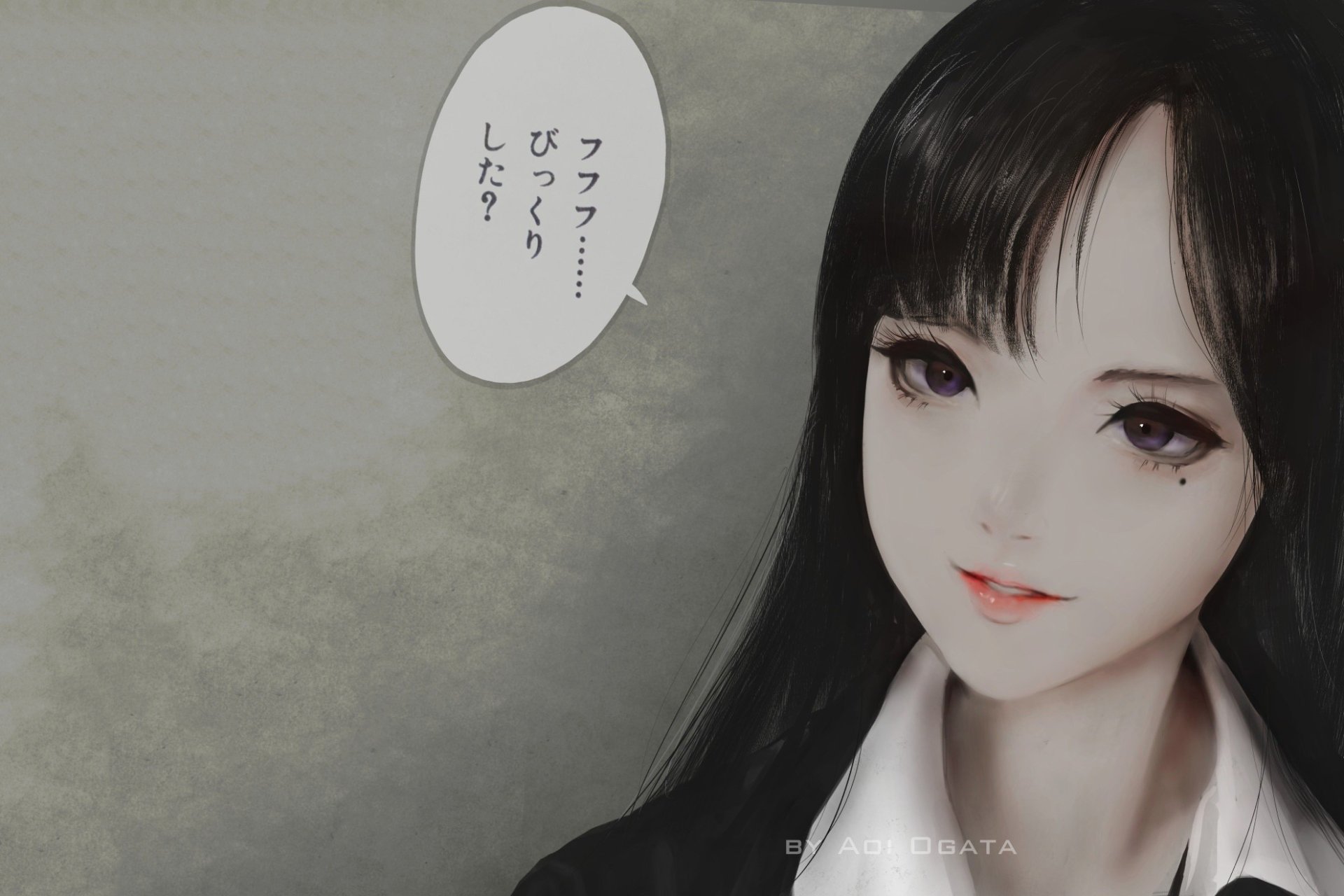 Download Anime Tomie HD Wallpaper by Aoi Ogata