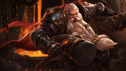 hammer beard dwarf armor warrior video game Heroes of Newerth HD Desktop Wallpaper | Background Image