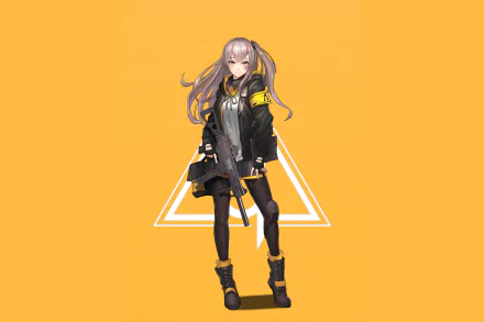UMP45 (Girls Frontline) video game Girls Frontline HD Desktop Wallpaper | Background Image