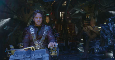 Pom Klementieff Chris Pratt Groot Mantis (Marvel Comics) Star Lord movie Avengers: Infinity War HD Desktop Wallpaper | Background Image
