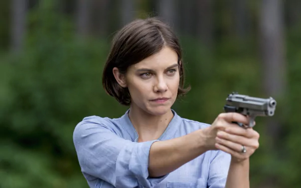 Lauren Cohan Maggie Greene TV Show The Walking Dead HD Desktop Wallpaper | Background Image