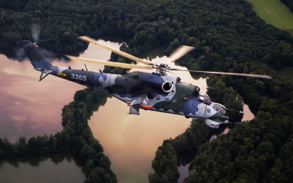 warplane aircraft helicopter military Mil Mi-24 HD Desktop Wallpaper | Background Image
