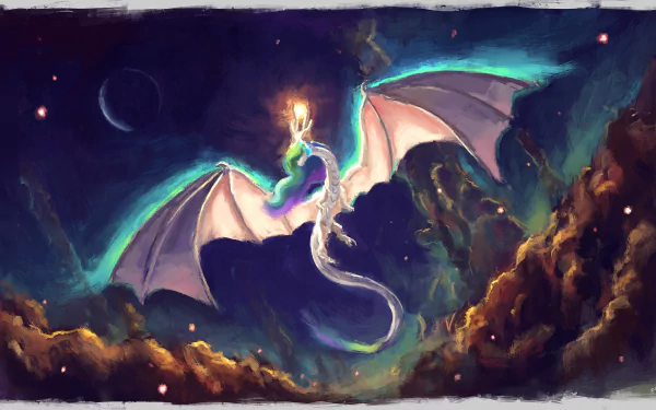 Princess Celestia dragon TV Show My Little Pony: Friendship Is Magic HD Desktop Wallpaper | Background Image