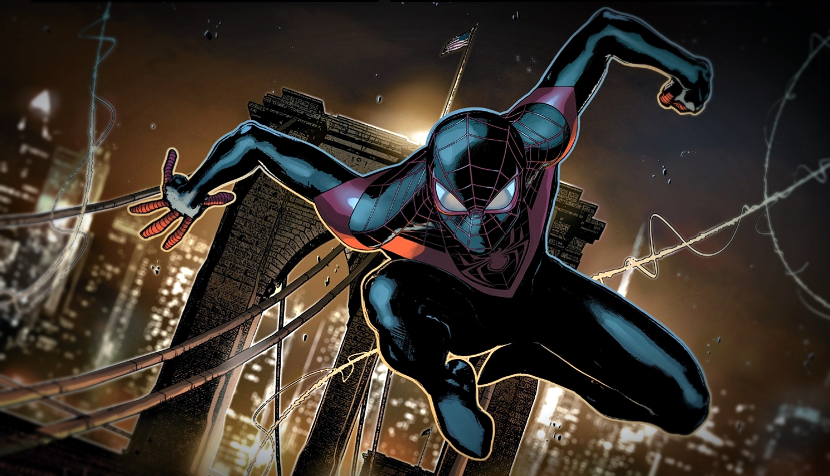 Comics Ultimate Comics: Spider-Man HD Wallpaper | Background Image