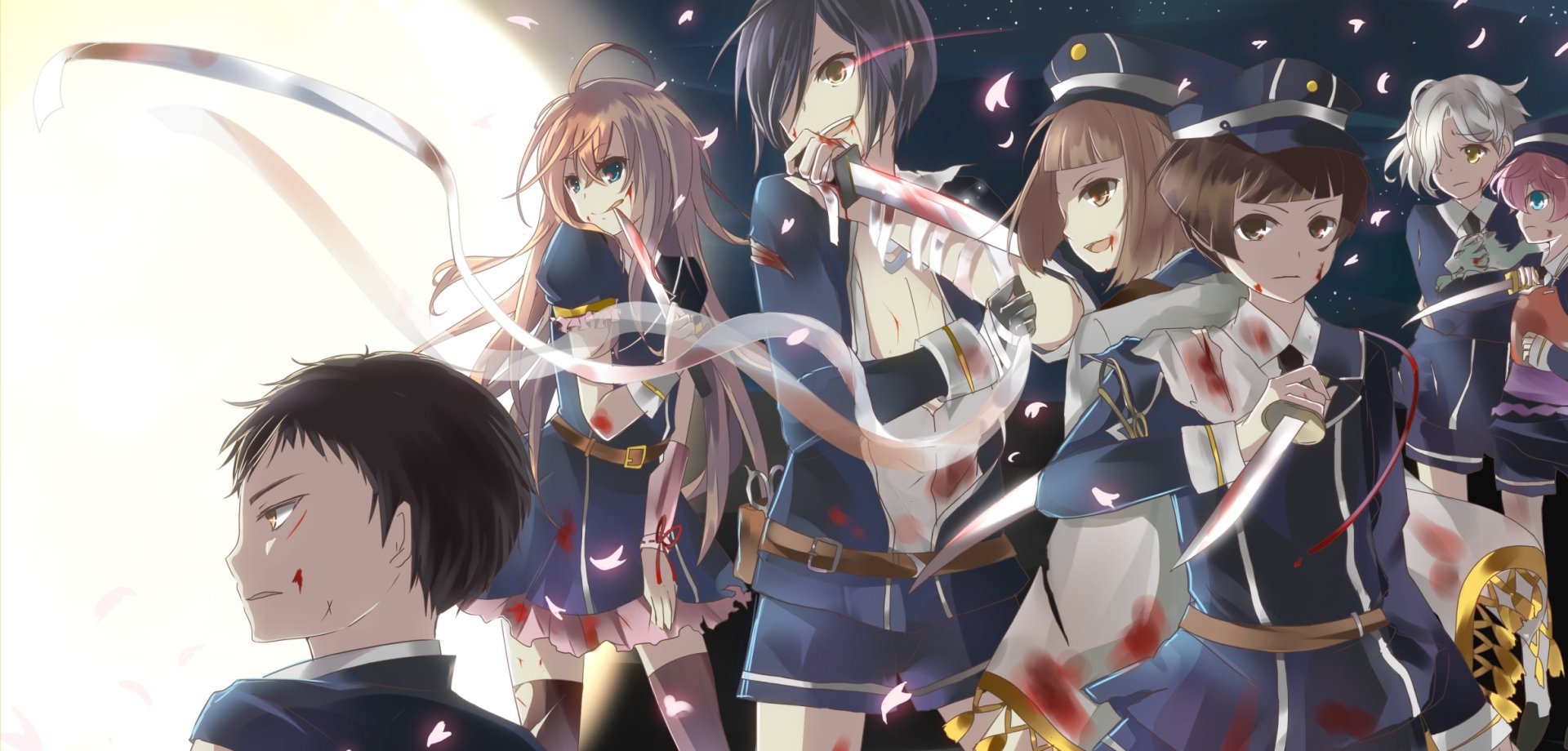 Download Atsushi Toushirou Hirano Toushirou Midare Toushirou Yagen Toushirou Maeda Toushirou Gokotai (Touken Ranbu) Akita Toushirou Anime Touken Ranbu HD Wallpaper by si