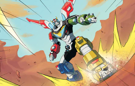 mecha Voltron Legendary Defender Comic Voltron HD Desktop Wallpaper | Background Image