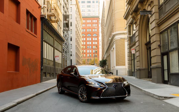 car Lexus Lexus LS 500 vehicle Lexus LS HD Desktop Wallpaper | Background Image