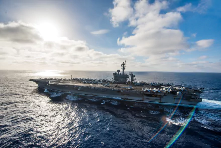warship aircraft carrier military USS Carl Vinson (CVN-70) HD Desktop Wallpaper | Background Image