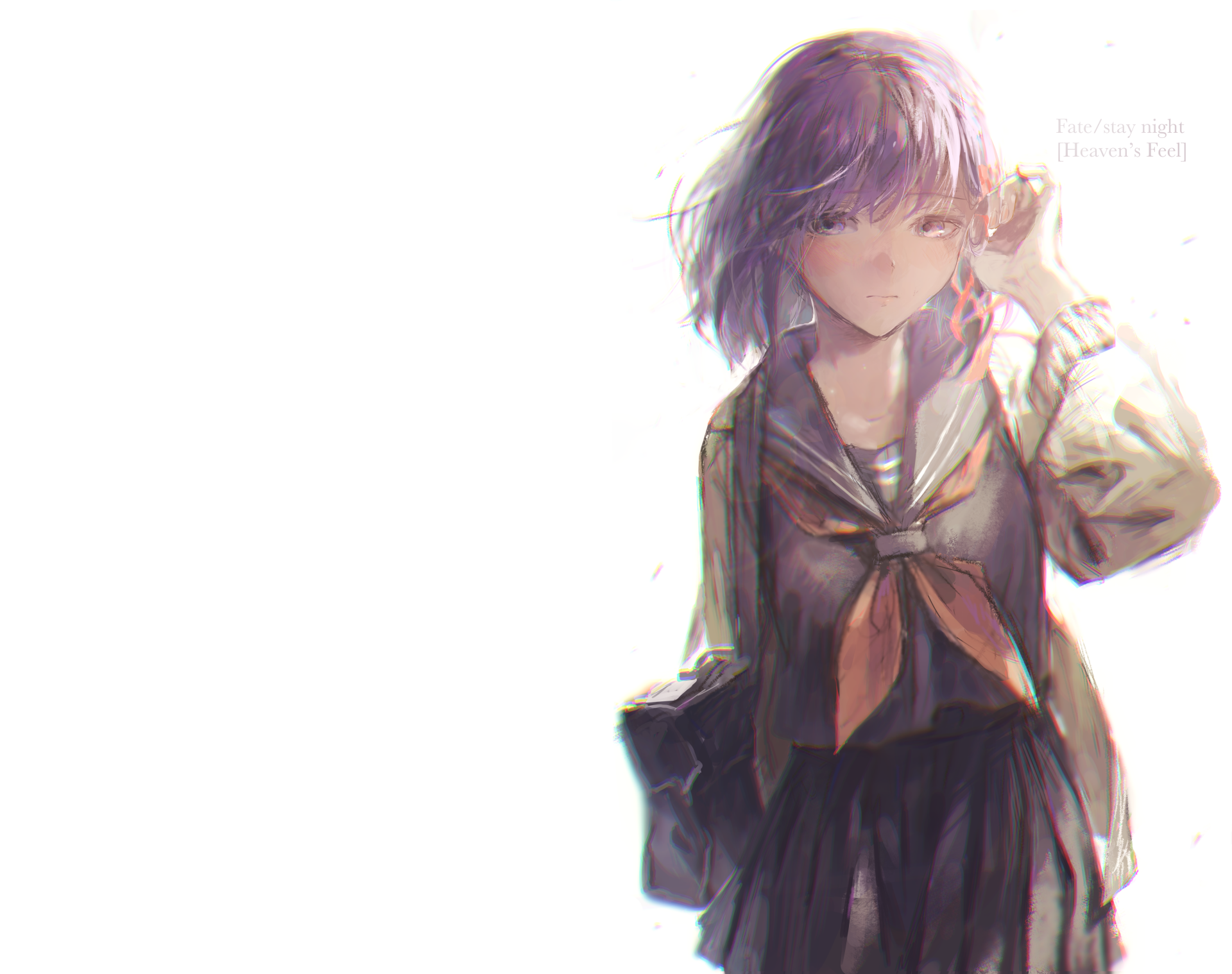 Download Sakura Matou Anime Fate/stay Night Movie: Heaven's Feel 4k Ultra HD Wallpaper by 天通