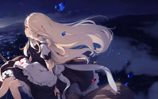 Patchouli Knowledge Marisa Kirisame Nitori Kawashiro Alice Margatroid Anime Touhou HD Desktop Wallpaper | Background Image