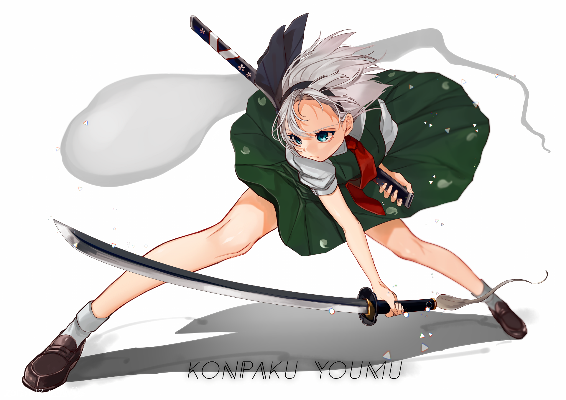 Download Youmu Konpaku Anime Touhou HD Wallpaper by ごとー