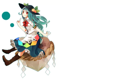 Tenshi Hinanawi Anime Touhou HD Desktop Wallpaper | Background Image