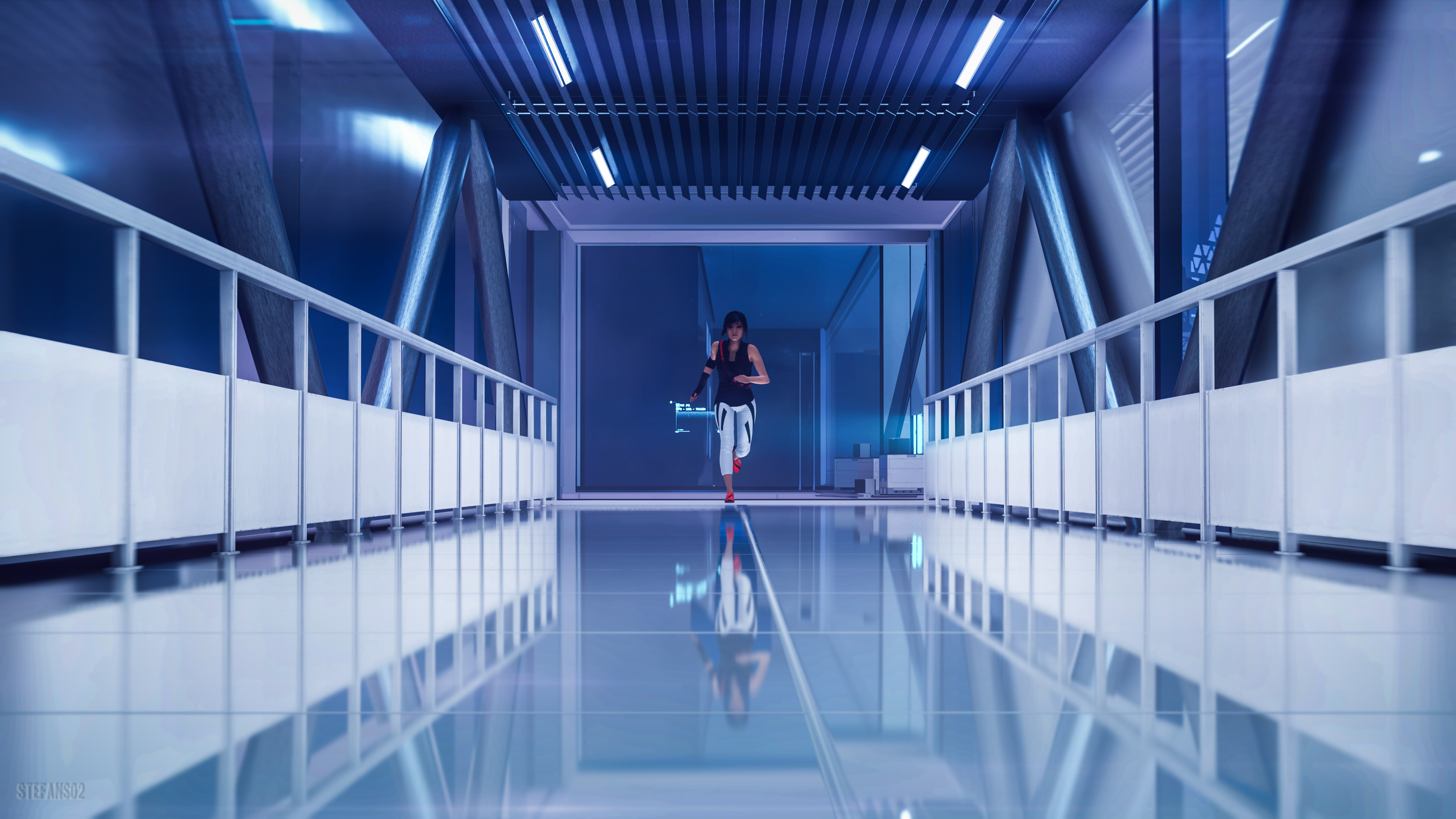 Faith - Mirror's Edge Catalyst 2016 Game Ultra HD Desktop Background  Wallpaper for 4K UHD TV : Widescreen & UltraWide Desktop & Laptop : Tablet  : Smartphone