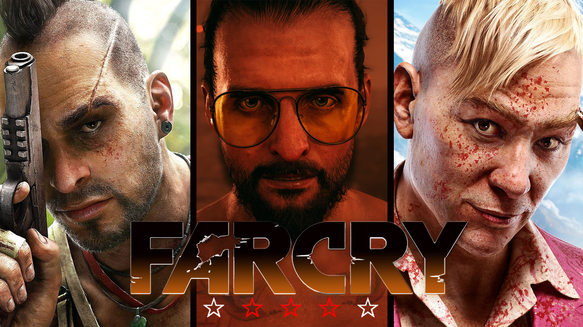 Far Cry Villains by DannyVL