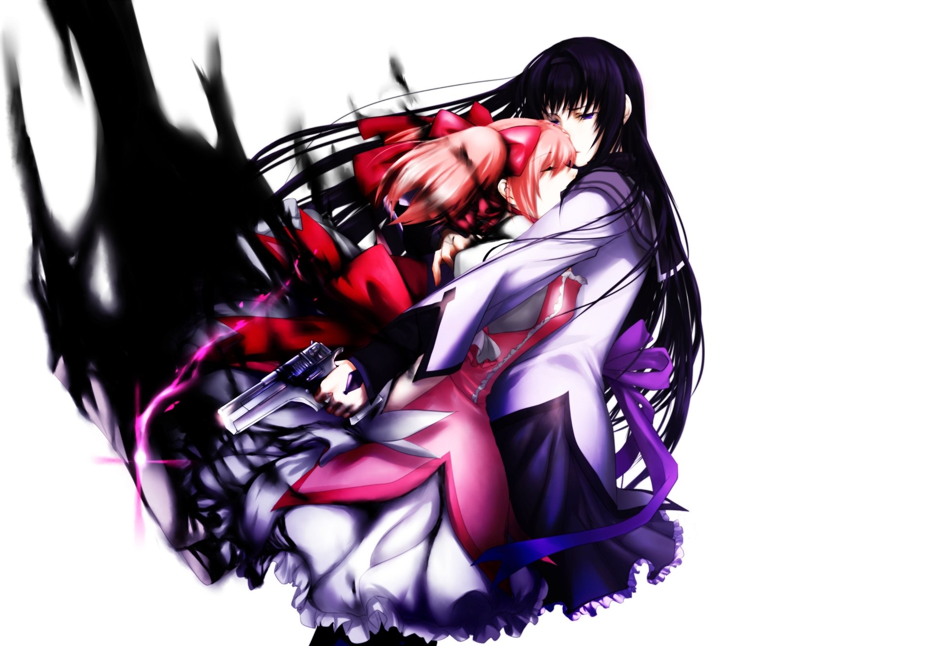 Download Homura Akemi Madoka Kaname Anime Puella Magi Madoka Magica HD Wallpaper by KzcJimmy