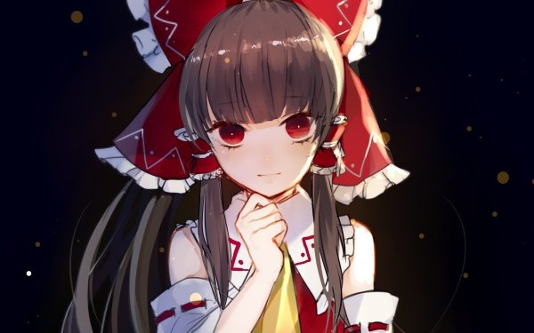 Anime Touhou Reimu Hakurei HD Wallpaper | Background Image