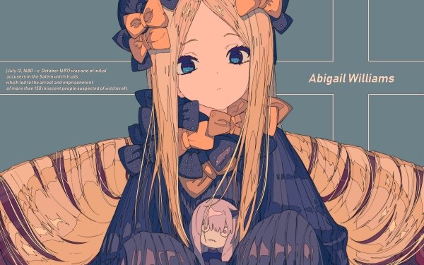 Anime Fate/Grand Order Fate Series Abigail Williams Lavinia Whateley HD Wallpaper | Background Image