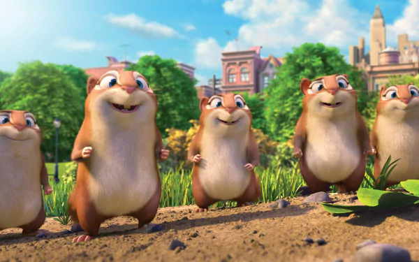 movie The Nut Job 2: Nutty by Nature HD Desktop Wallpaper | Background Image