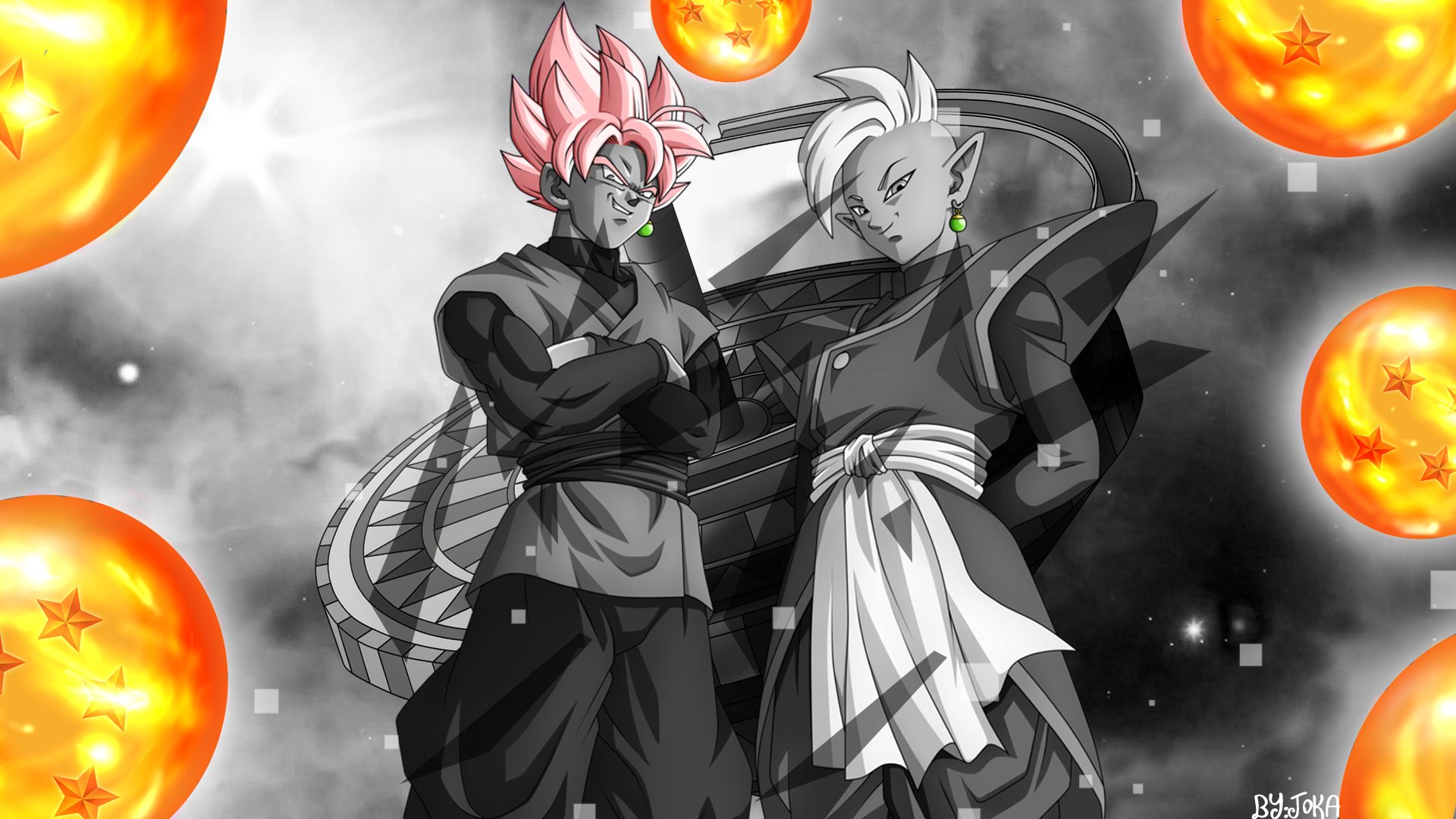 Zamasu & Black. 