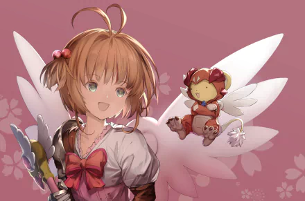 Keroberos (Card Captor Sakura) Sakura Kinomoto Anime Cardcaptor Sakura HD Desktop Wallpaper | Background Image