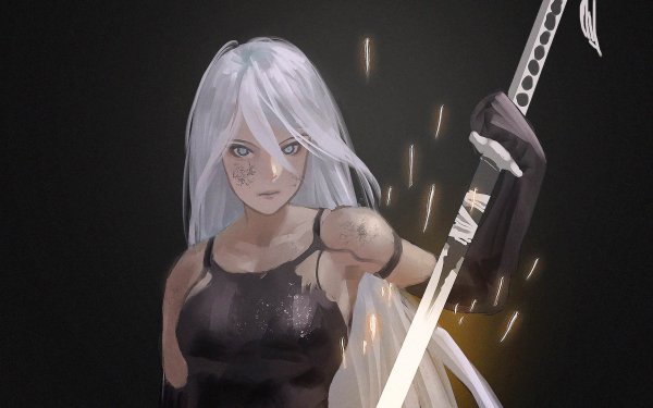 Video Game NieR: Automata Sword HD Wallpaper | Background Image