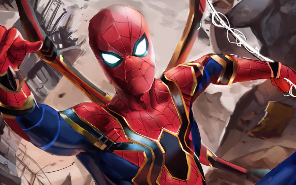 Iron Spider movie Avengers: Infinity War HD Desktop Wallpaper | Background Image