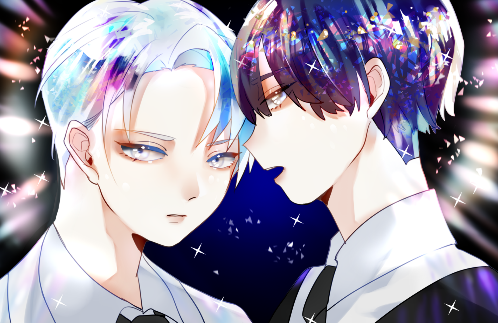 Download Lapis Lazuli (Land Of The Lustrous) Cairngorm (Land Of The Lustrous) Anime Land Of The Lustrous HD Wallpaper by ナツカゼ