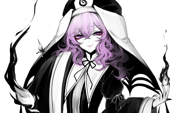 Anime Touhou Yuyuko Saigyouji HD Wallpaper | Background Image