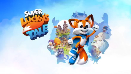video game Super Lucky's Tale HD Desktop Wallpaper | Background Image