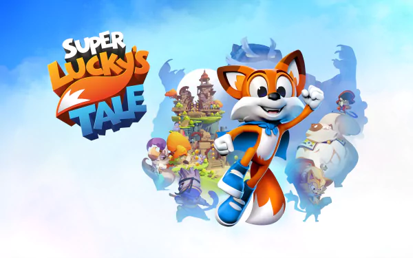 video game Super Lucky's Tale HD Desktop Wallpaper | Background Image