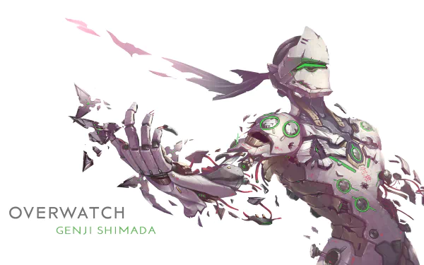 Genji Shimada Genji (Overwatch) video game Overwatch HD Desktop Wallpaper | Background Image