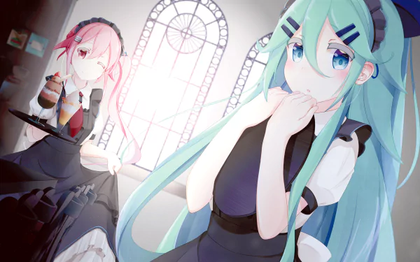 Harusame (Kancolle) Yamakaze (Kancolle) Anime Kantai Collection HD Desktop Wallpaper | Background Image