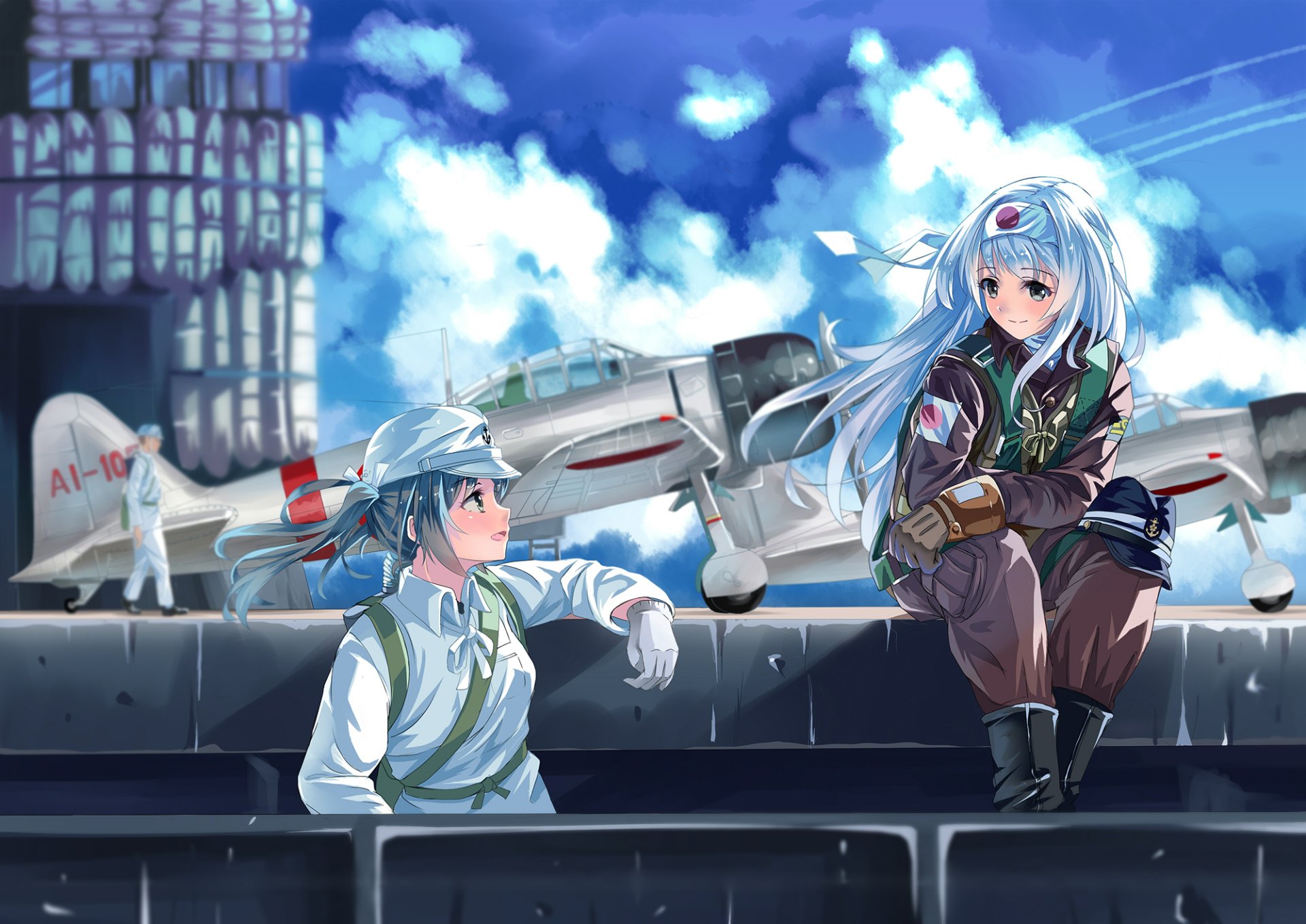Download Zuikaku (Kancolle) Shoukaku (Kancolle) Anime Kantai Collection HD Wallpaper by UsagikoMk.2