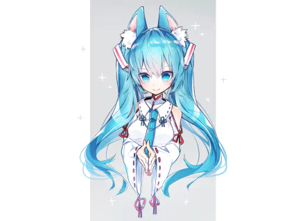 Hatsune Miku Anime Vocaloid HD Desktop Wallpaper | Background Image