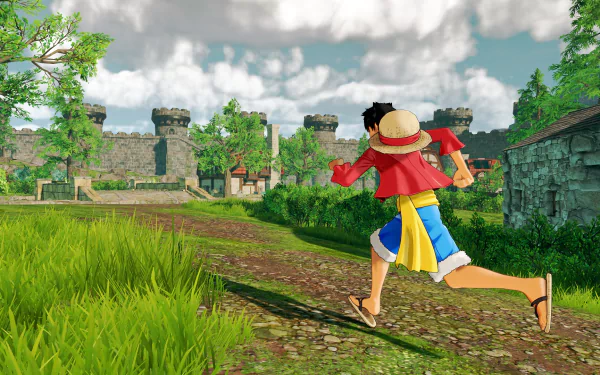Monkey D. Luffy video game One Piece: World Seeker HD Desktop Wallpaper | Background Image