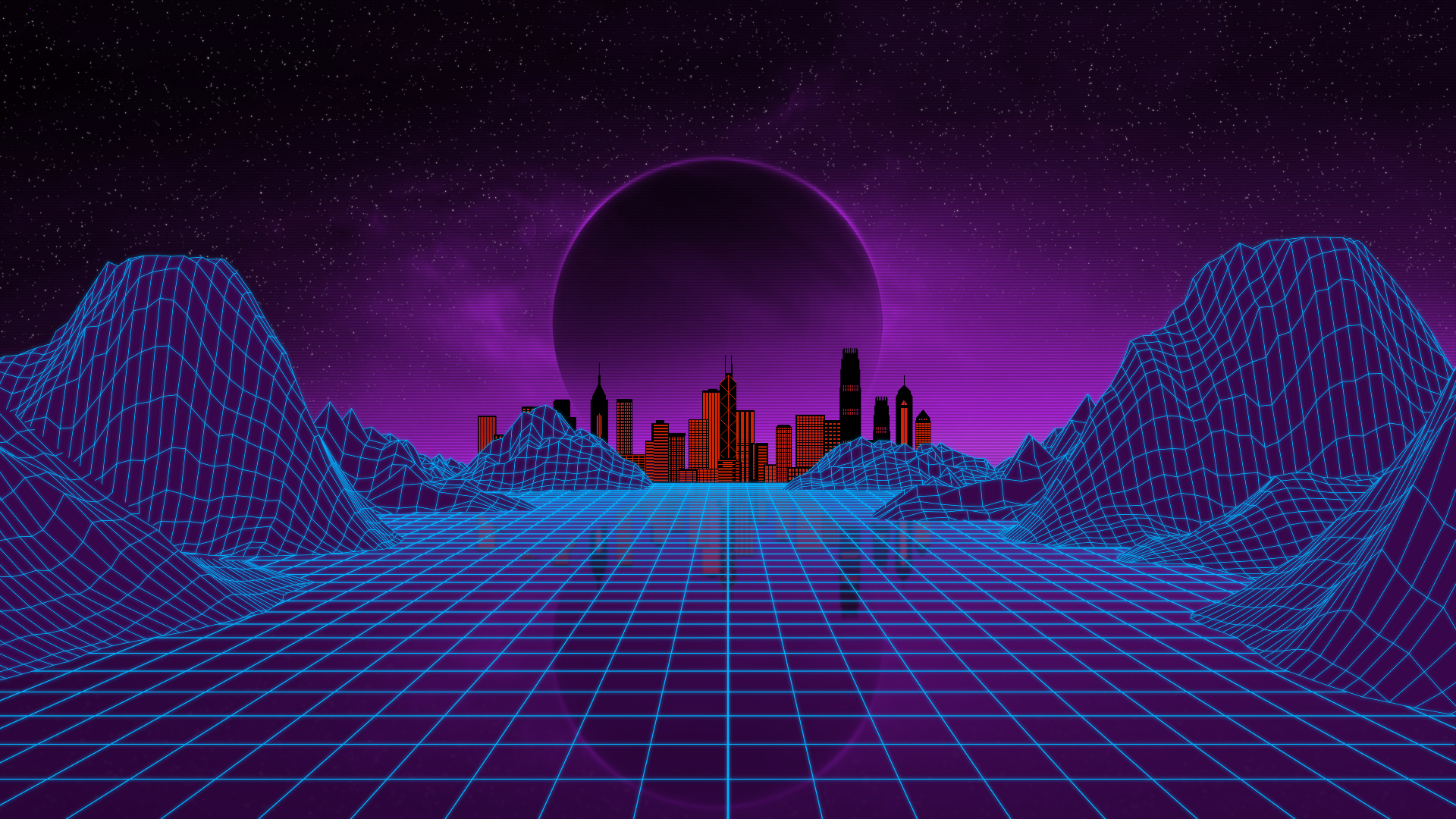 Synthwave Wallpapers 4K HD