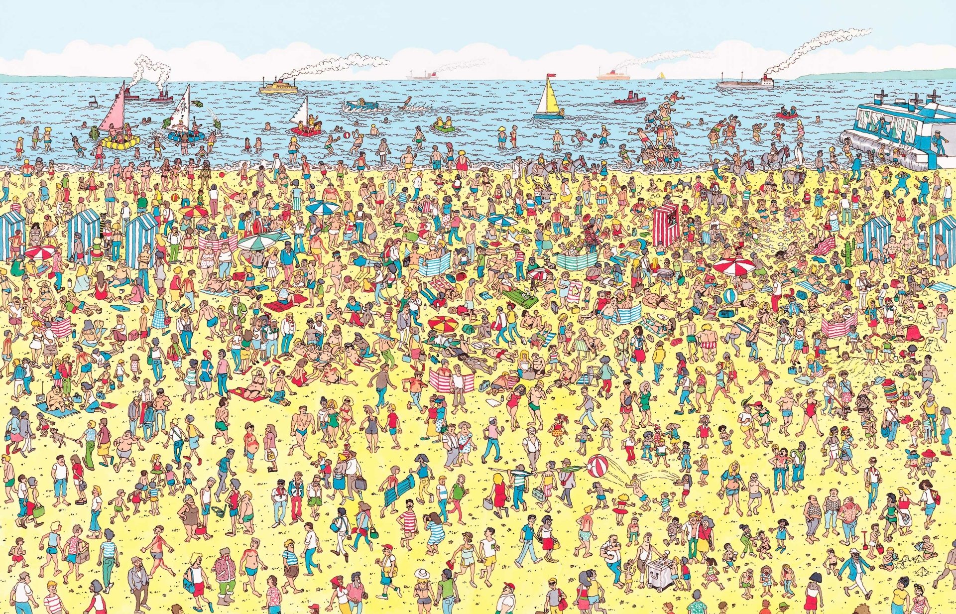 Man Made Where's Waldo? HD Wallpaper