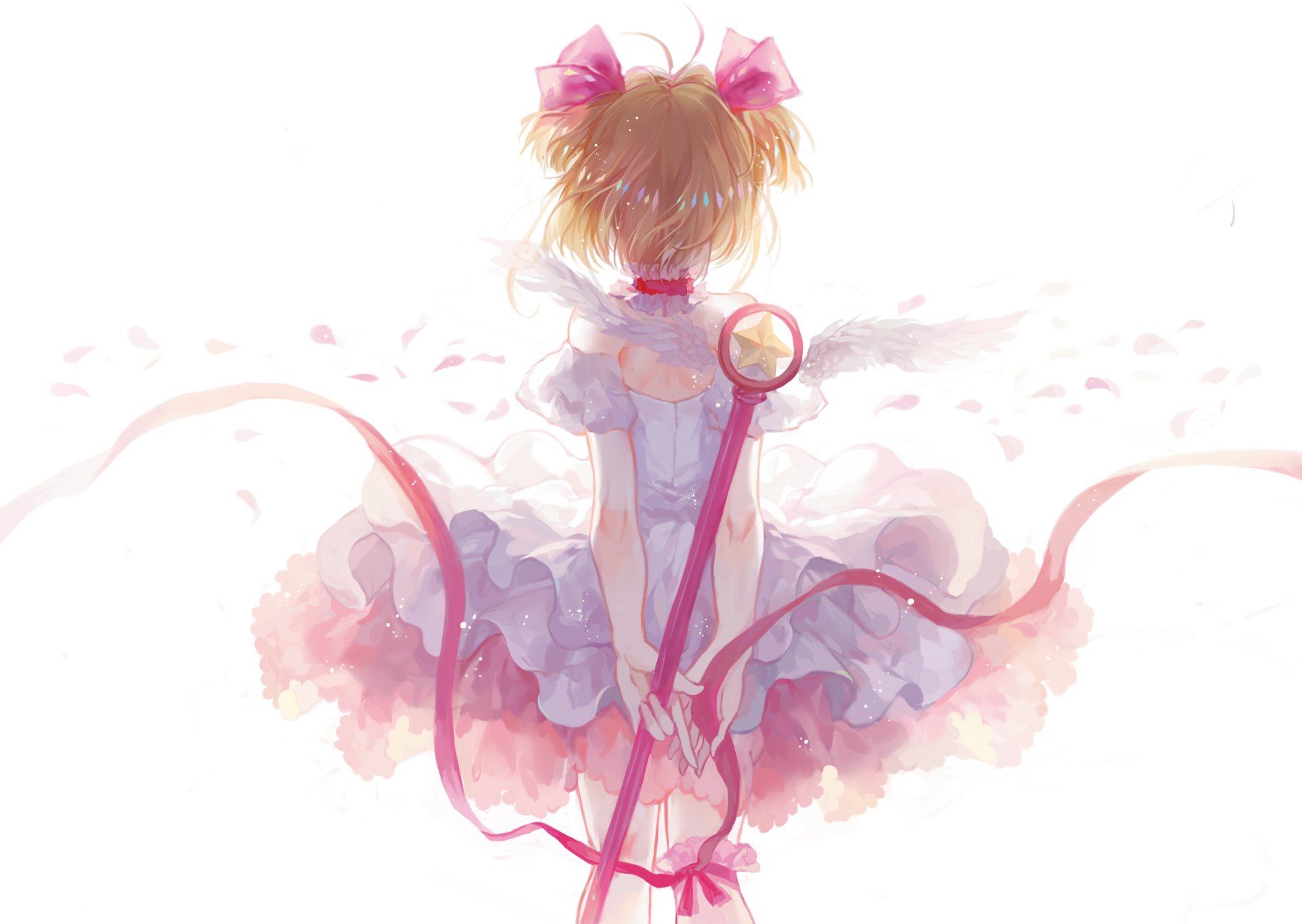 Download Sakura Kinomoto Anime Cardcaptor Sakura 4k Ultra HD Wallpaper by Matcha_