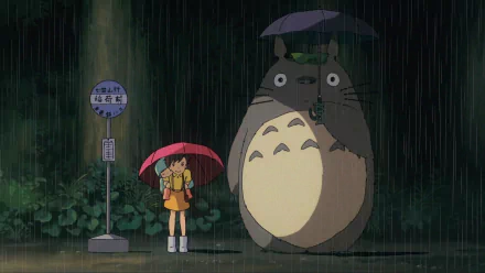 Anime My Neighbor Totoro Totoro (My Neighbor Totoro) HD Desktop Wallpaper | Background Image