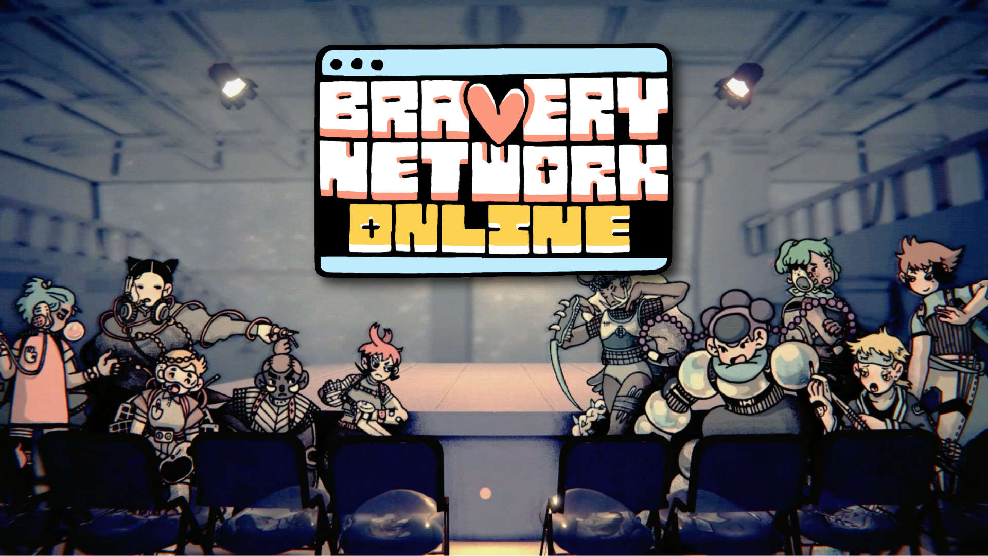 bravery network online characters